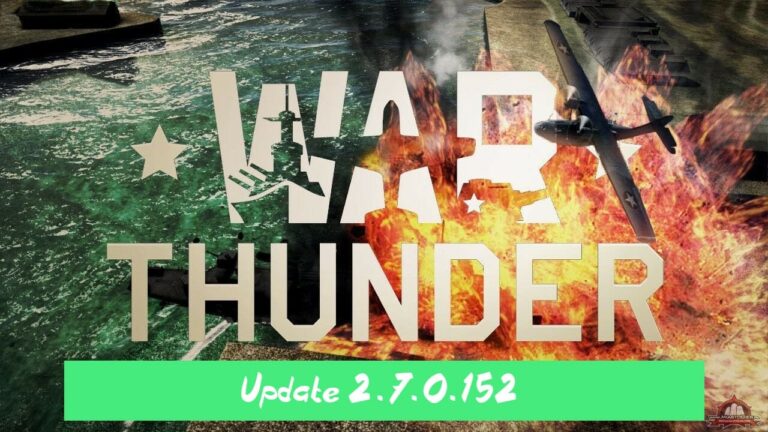 War Thunder Update 2.7.0.152 Free Download
